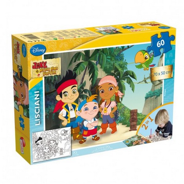 Продукт Lisciani Jake - Детски пъзел 60ч - 0 - BG Hlapeta